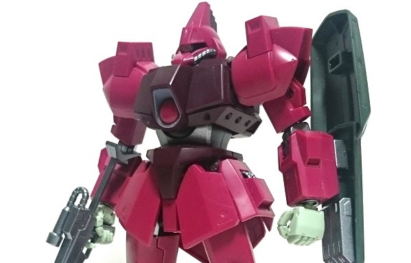 HGUC ガルバルディβ改修3（肉抜き穴の処理）